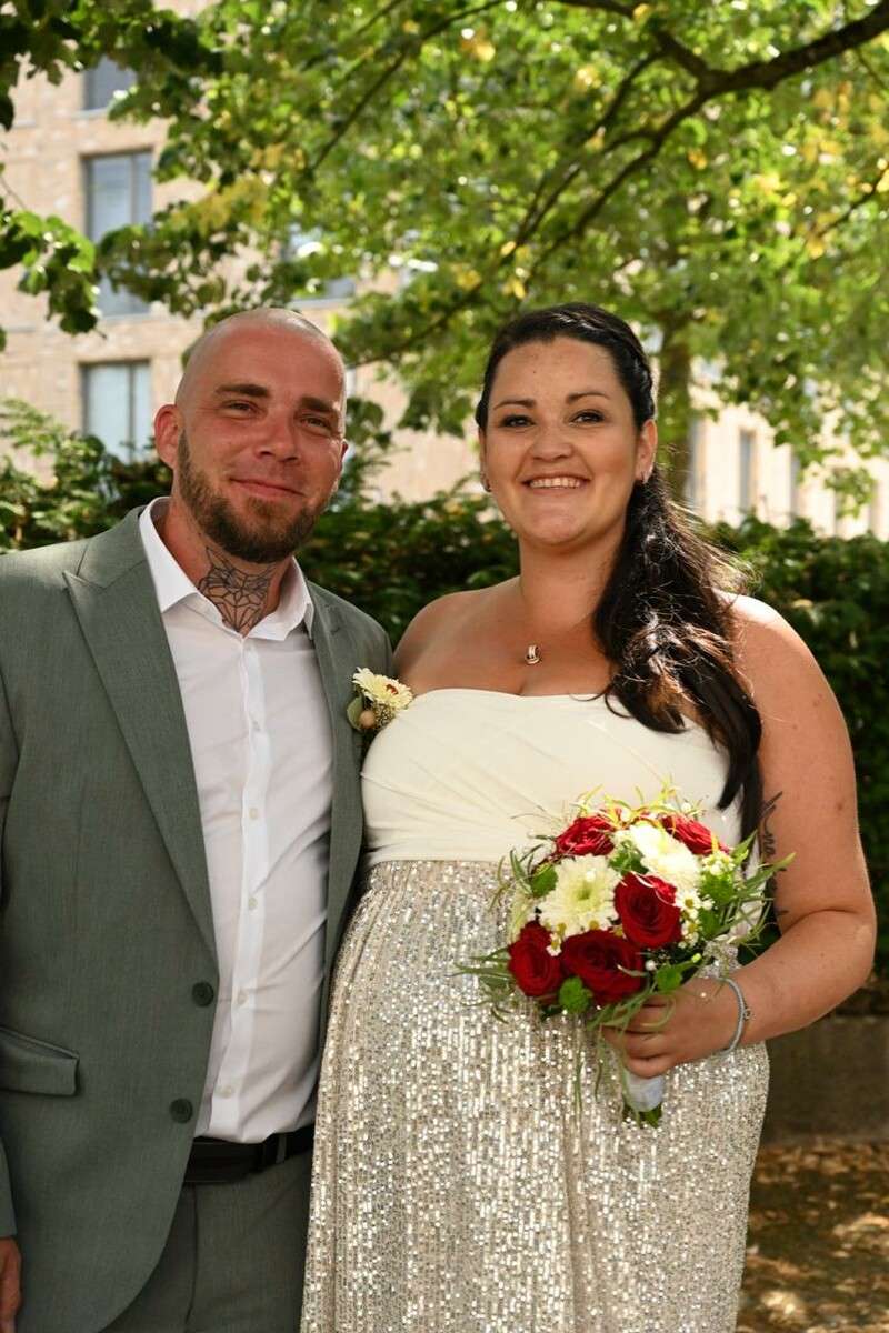 Hochzeitspaar.